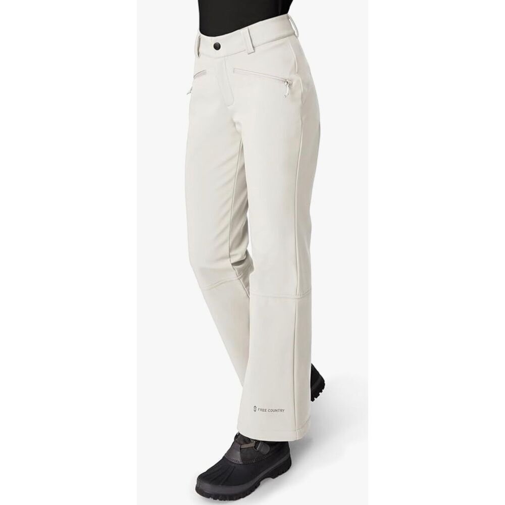 Free Country Women's Ski Snow Pants Insulated Water and Wind Resistant - M